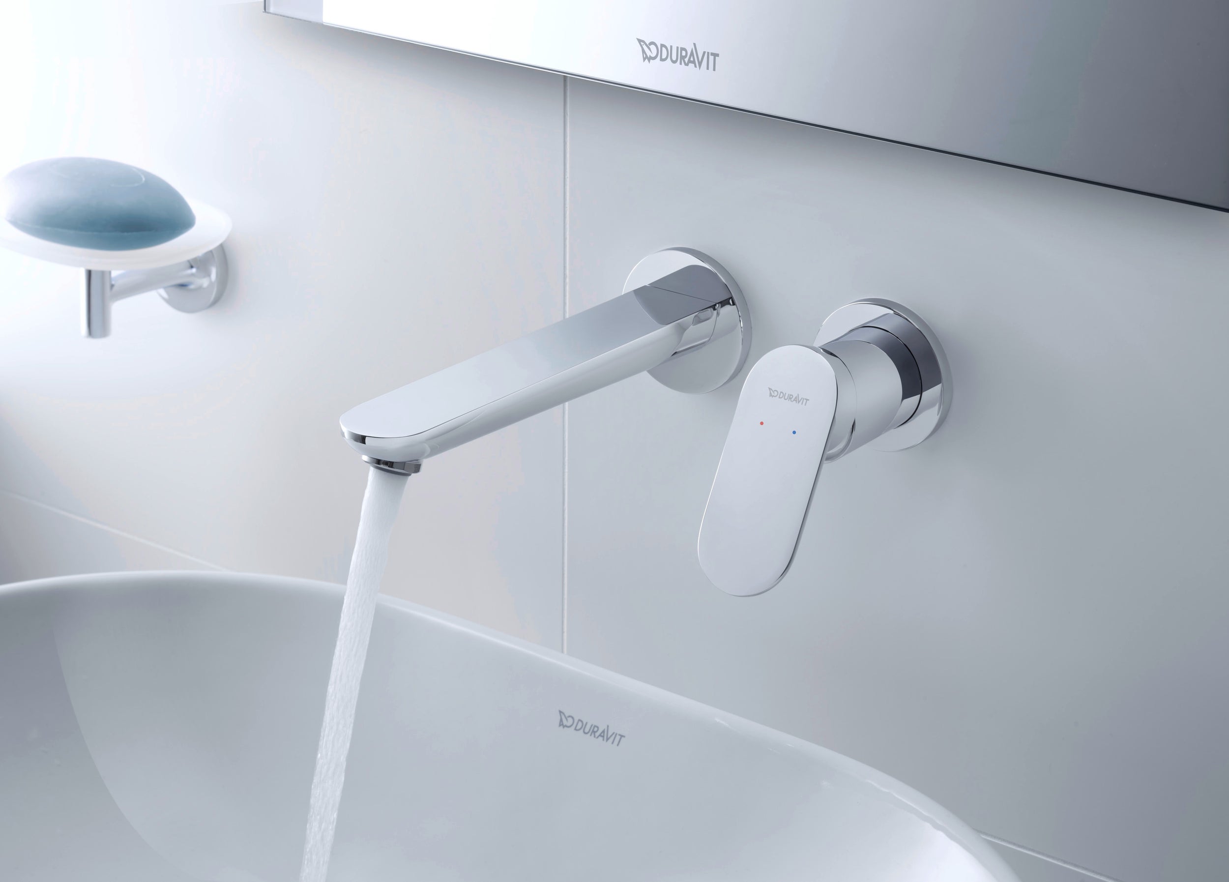 Duravit Wave Mitigeur à Levée Unique pour Lavabo Encastré 