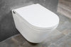  Ensemble complet - WC Japonais lavant PRO+ 1102 blanc brillant & Module sanitaire 805 en blanc