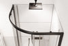 Paroi de douche ronde NT509 avec portes coulissantes