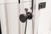 Paroi de douche ronde NT509 avec portes coulissantes