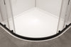 Paroi de douche ronde NT509 avec portes coulissantes