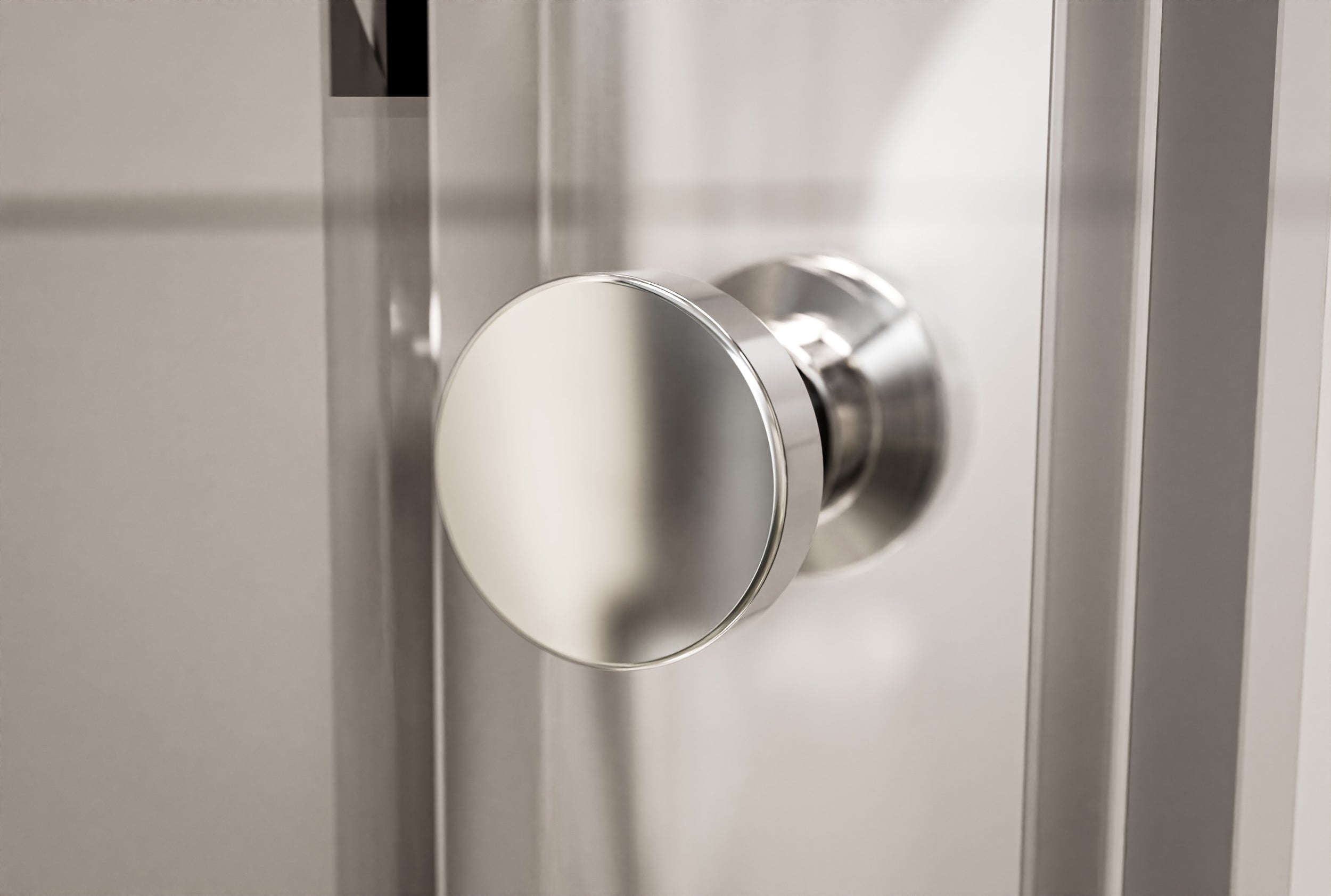 Paroi de douche ronde NT509 avec portes coulissantes