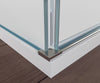 Paroi de douche en forme de U EX412 avec portes pivotantes