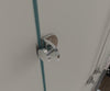 Paroi de douche en forme de U EX412 avec portes pivotantes