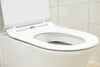 WC suspendu B-8030R blanc brillant - nano-revêtement - Abattant Softclose inclus 