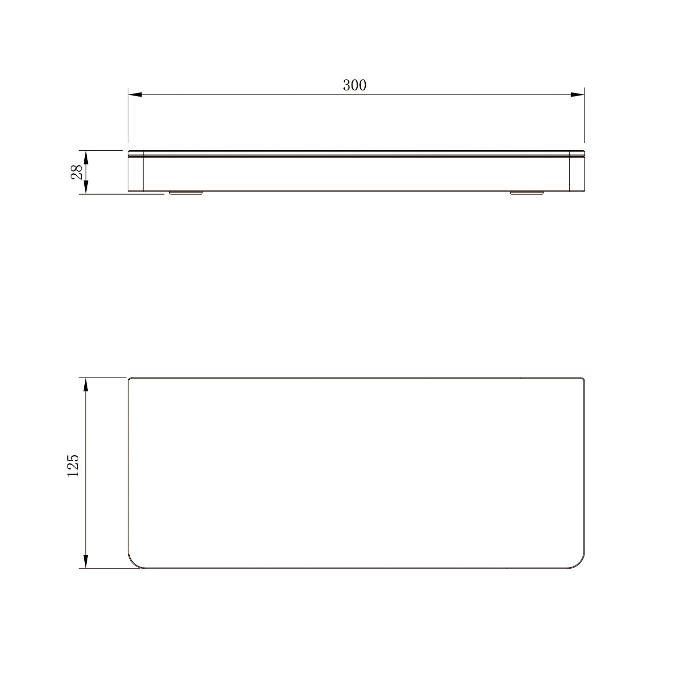 Tableau mural Tablette de salle de bain G503