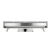 Siphon mural en acier inoxydable Siphon de douche WD-GT02