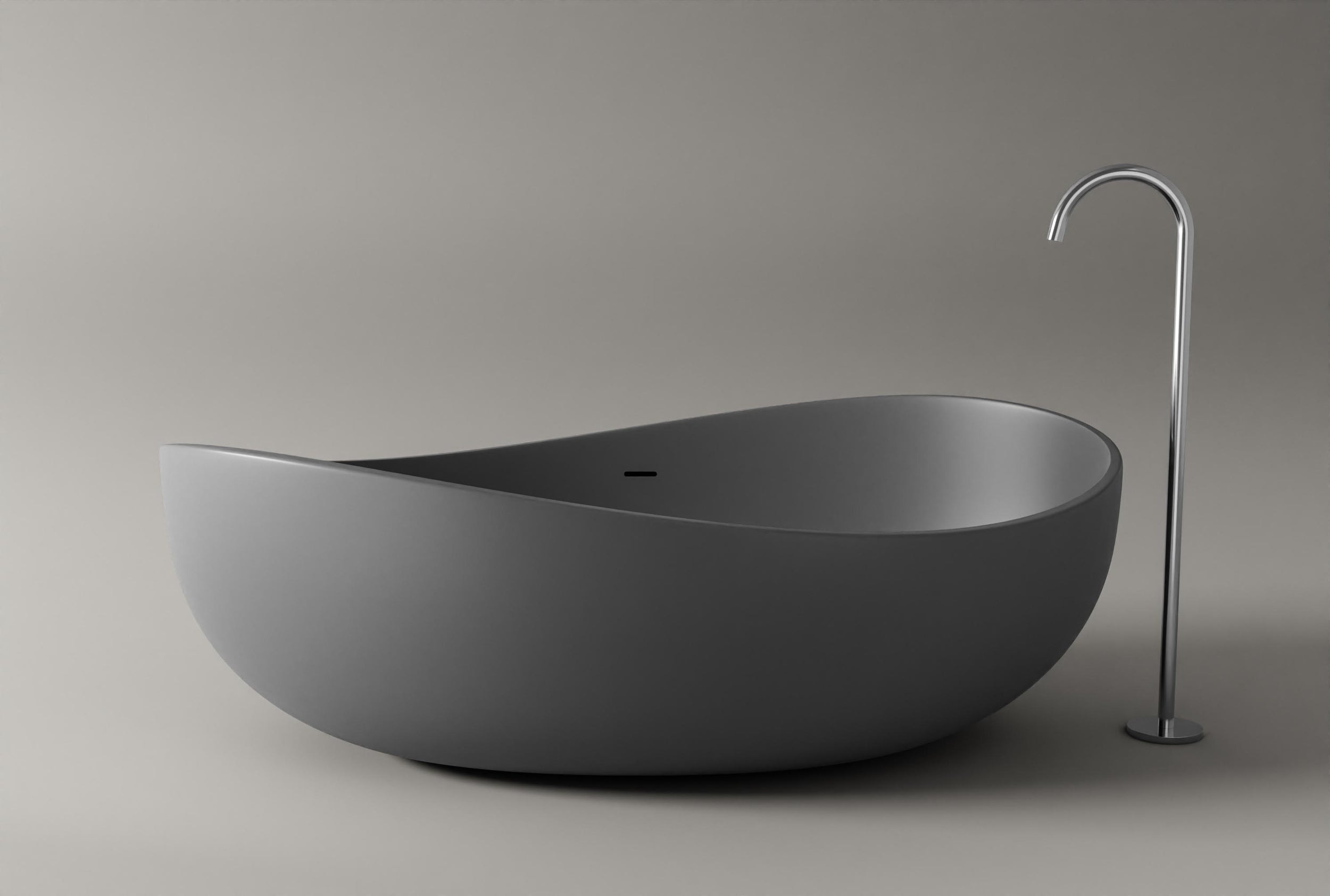 Baignoire autoportante WAVE STONE