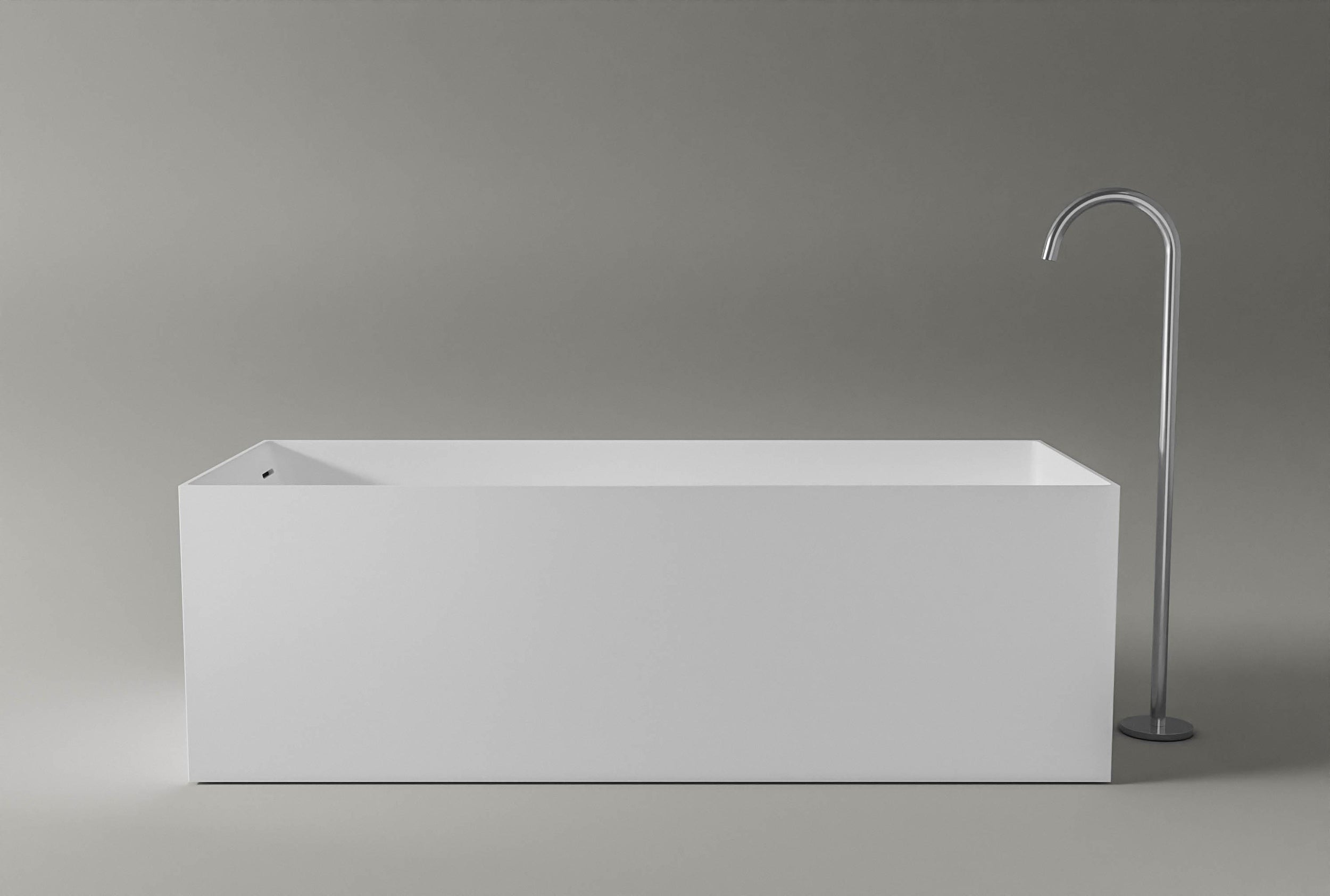 Baignoire ilot LUNA STONE - Fonte minérale