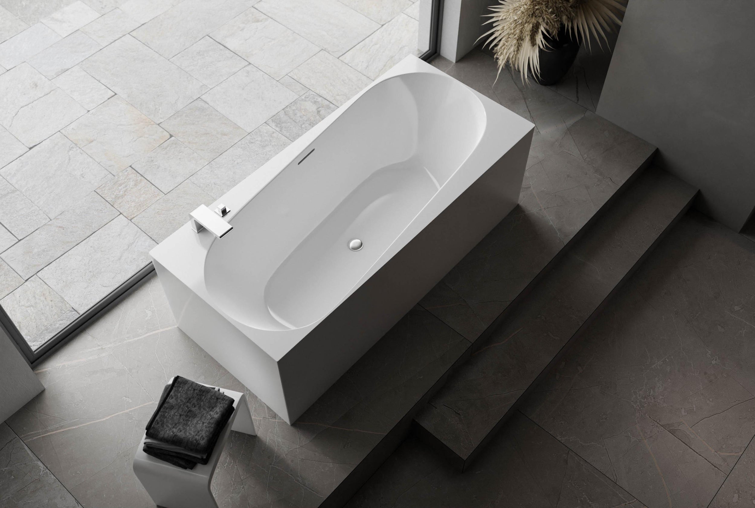 Baignoire autoportante ONDA