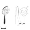 Ensemble de douche barre de douche NT127B avec raccord mural intégré