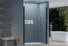Porte de douche en niche battantes doubles NT218