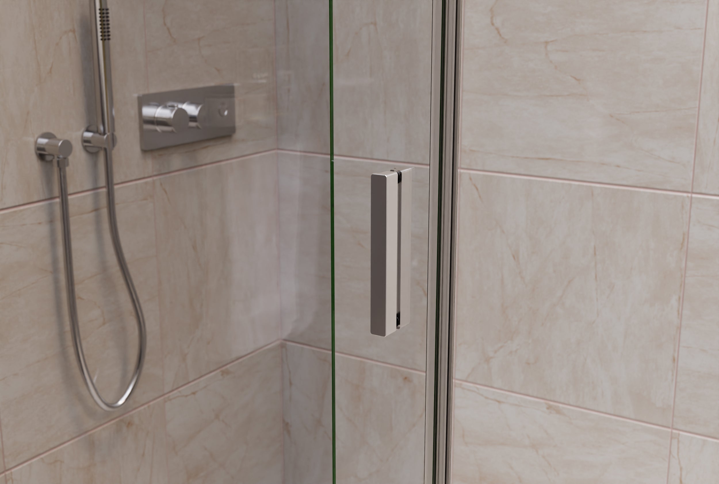 Douche d'angle avec porte coulissante NT806 FLEX