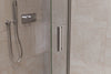 Douche d'angle avec porte coulissante NT806 FLEX