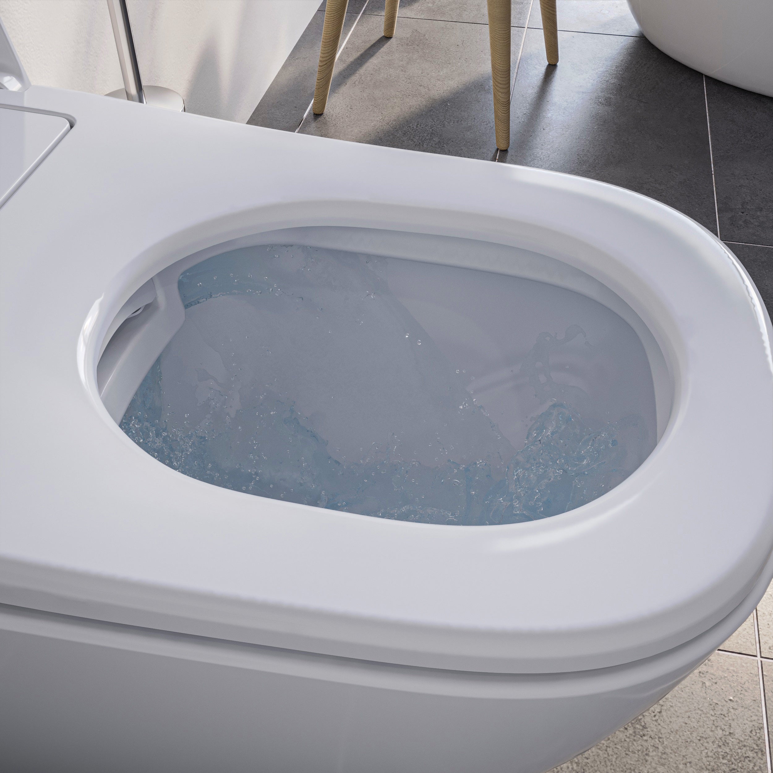 Ensemble complet WC-douche Basic 1104 avec élément de pré-mur Geberit Duofix