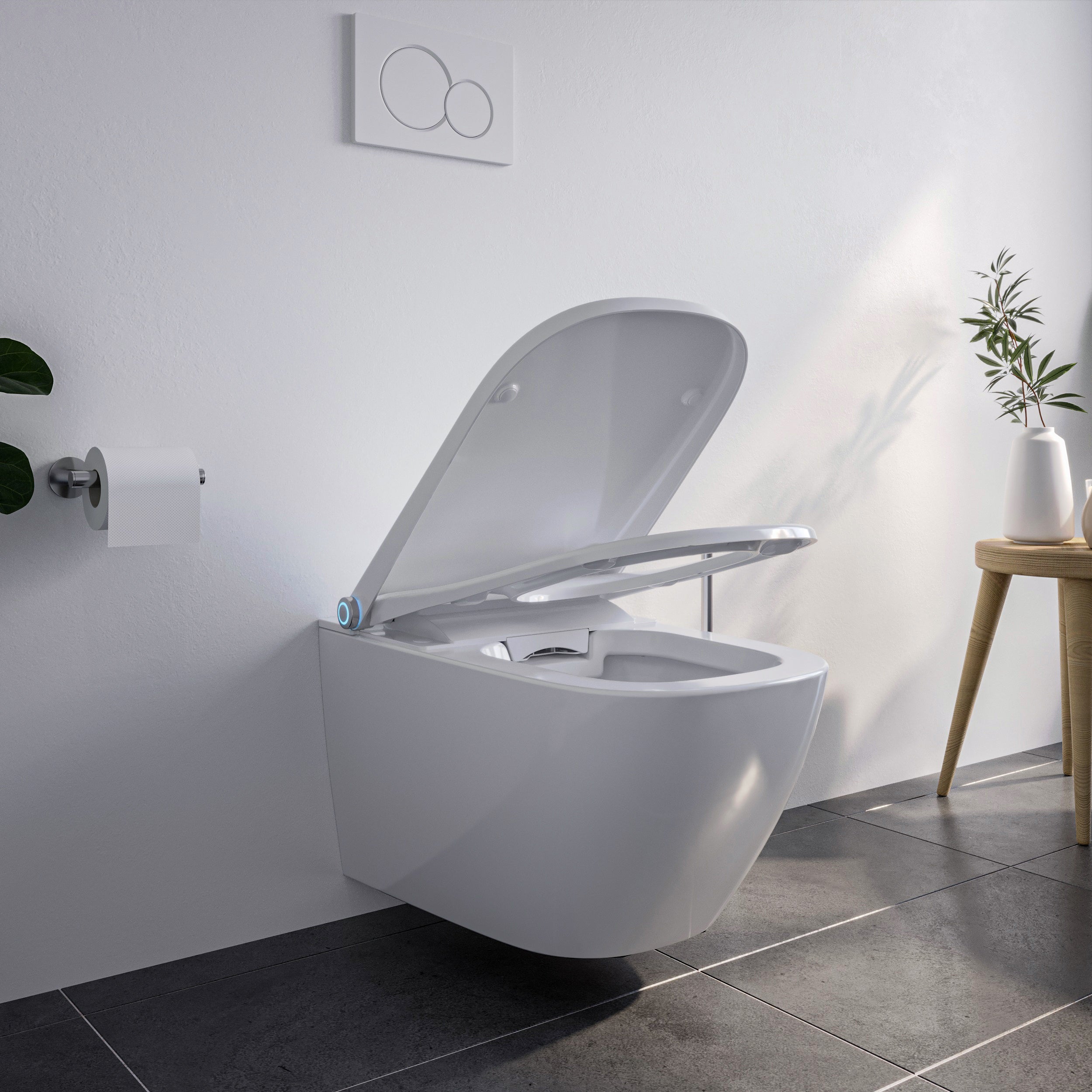 Ensemble complet WC-douche Basic 1104 avec élément de pré-mur Geberit Duofix