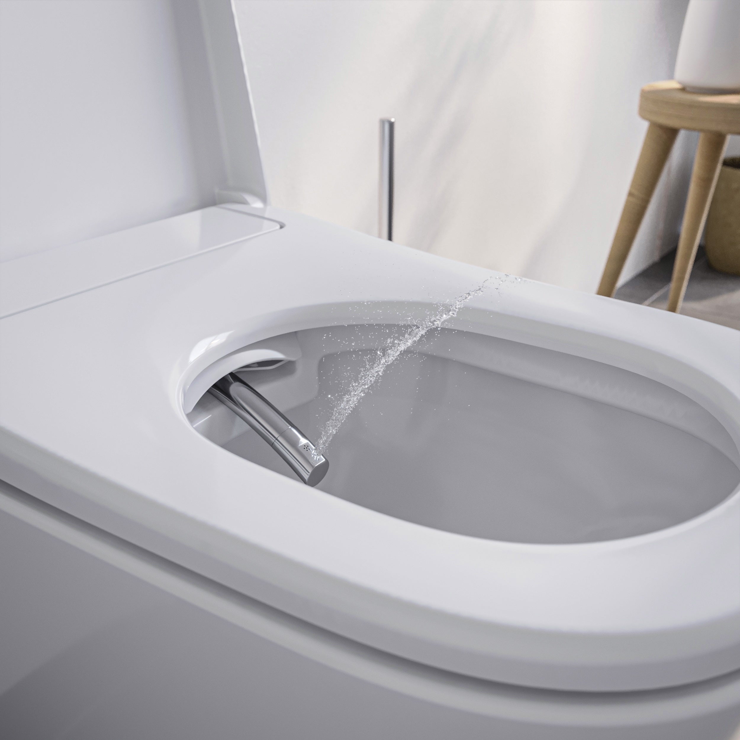 Ensemble complet WC-douche Basic 1104 avec élément de pré-mur Geberit Duofix