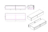 Meuble sous-lavabo TLB 170-48