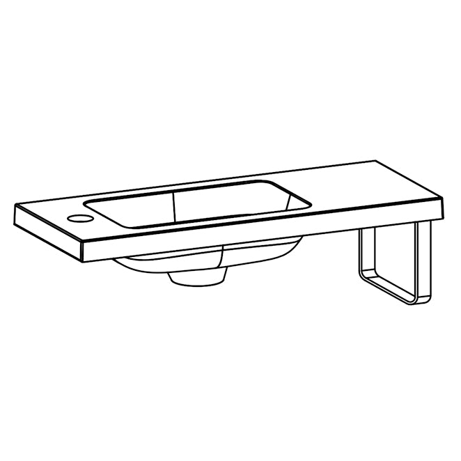 Meuble salle de bain TABLO 400