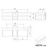 Meuble salle de bain ARCTIC 1800
