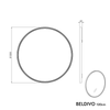 Miroir salle de bain LED BELDIVO rond - 120cm