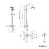 Système de douche thermostat BS371