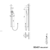 Set de douche barre de douche BS401