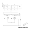 Unterschrank VIREO 140 cm