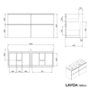 Meuble salle de bain LAVOA 