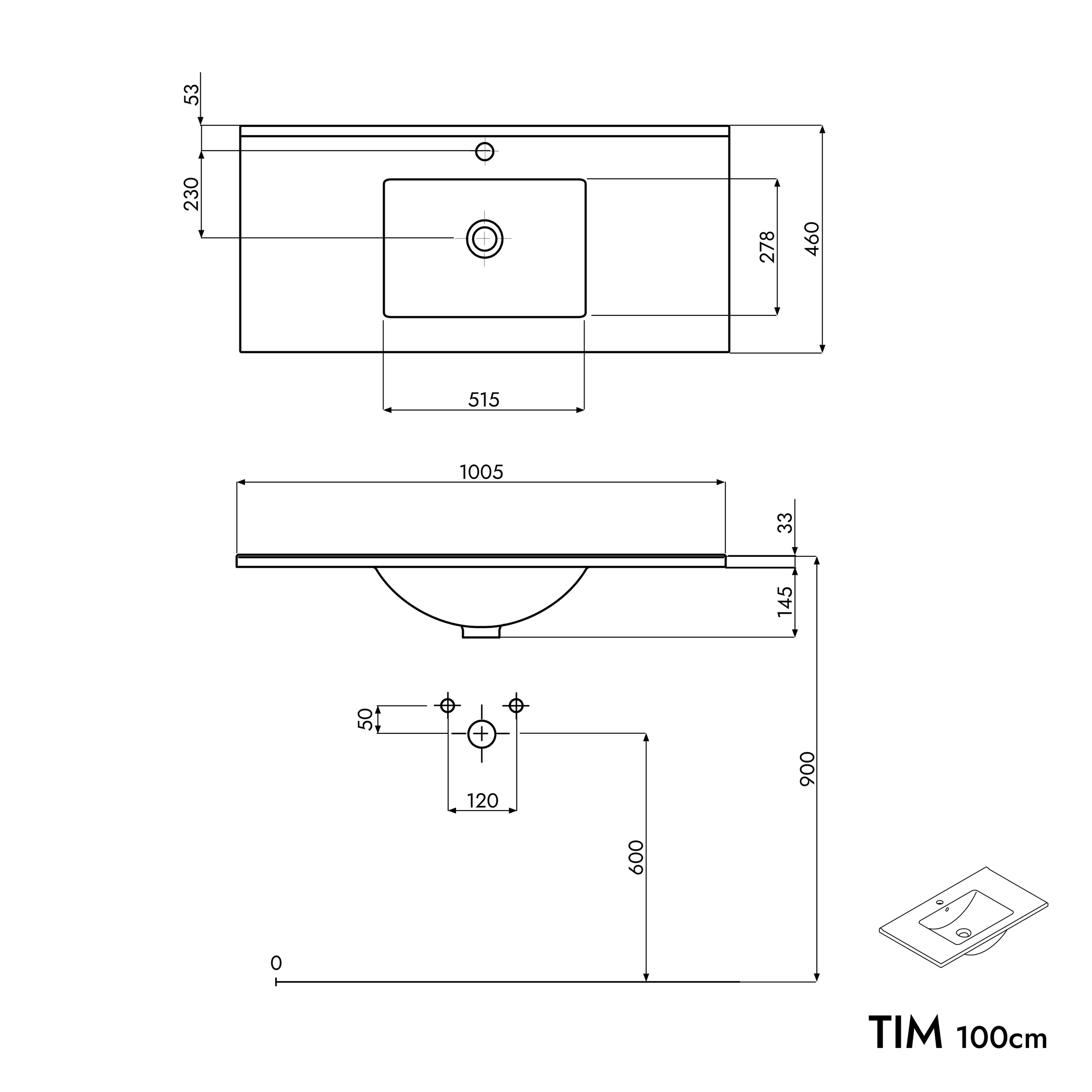Meuble salle de bain TIM 