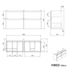 Meuble salle de bain VIREO 120 cm