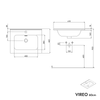 Meuble salle de bain VIREO 60 cm