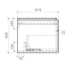 Meuble salle de bain TREASURE 1200