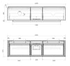 Meuble salle de bain TREASURE 1700 