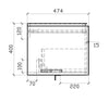 Meuble salle de bain TREASURE 1700 