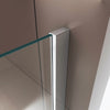 Paroi de douche d'angle EX416-2 à porte battante - Verre Nano 6mm - 90 x 90 x 195cm