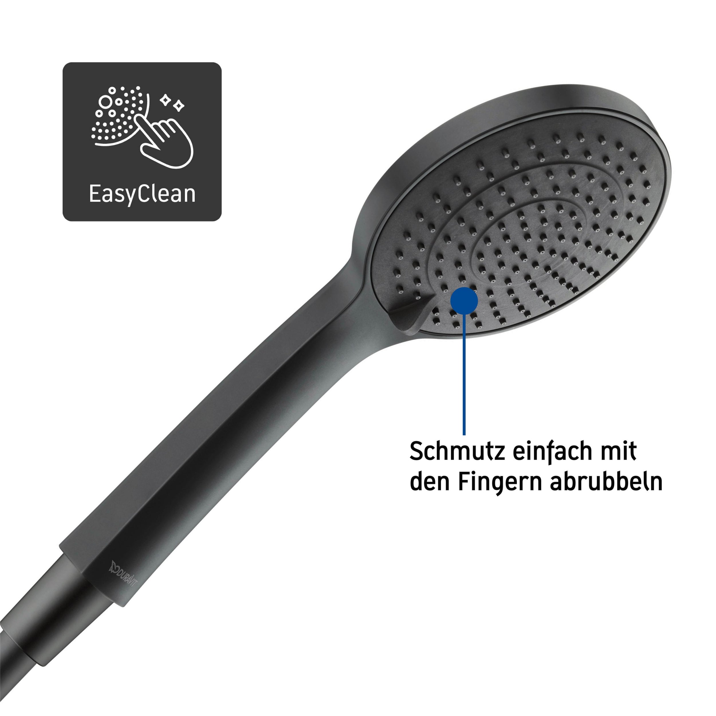 Robinetterie de douche encastrée Duravit Tulum avec douchette 