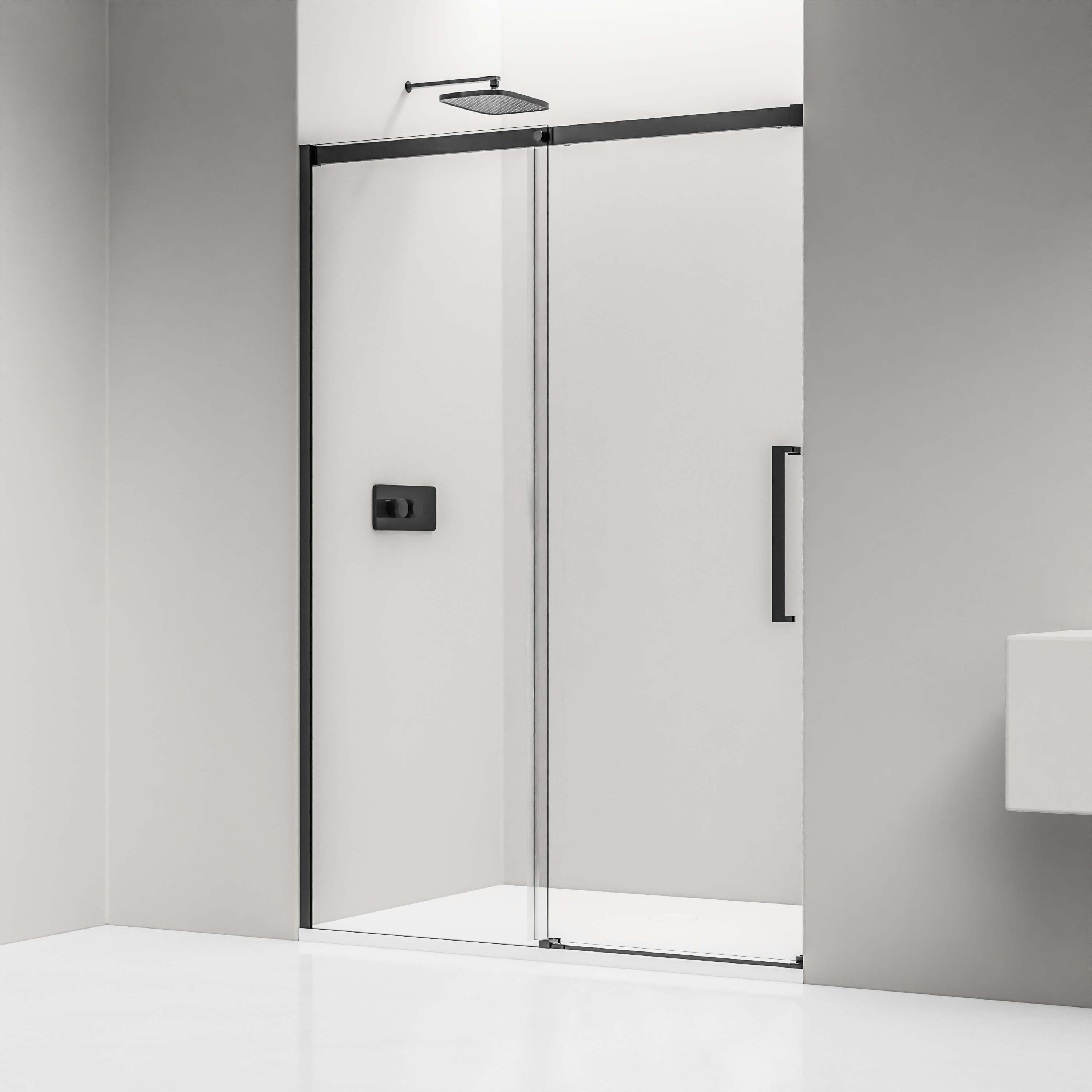 Porte de douche en niche coulissante Soft-Close DX906 FLEX