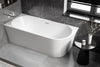Baignoire d'angle NOVA CORNER acrylique