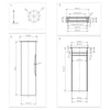 Siphon de lavabo 1924 en laiton