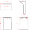 Lavabo au sol TWZ29