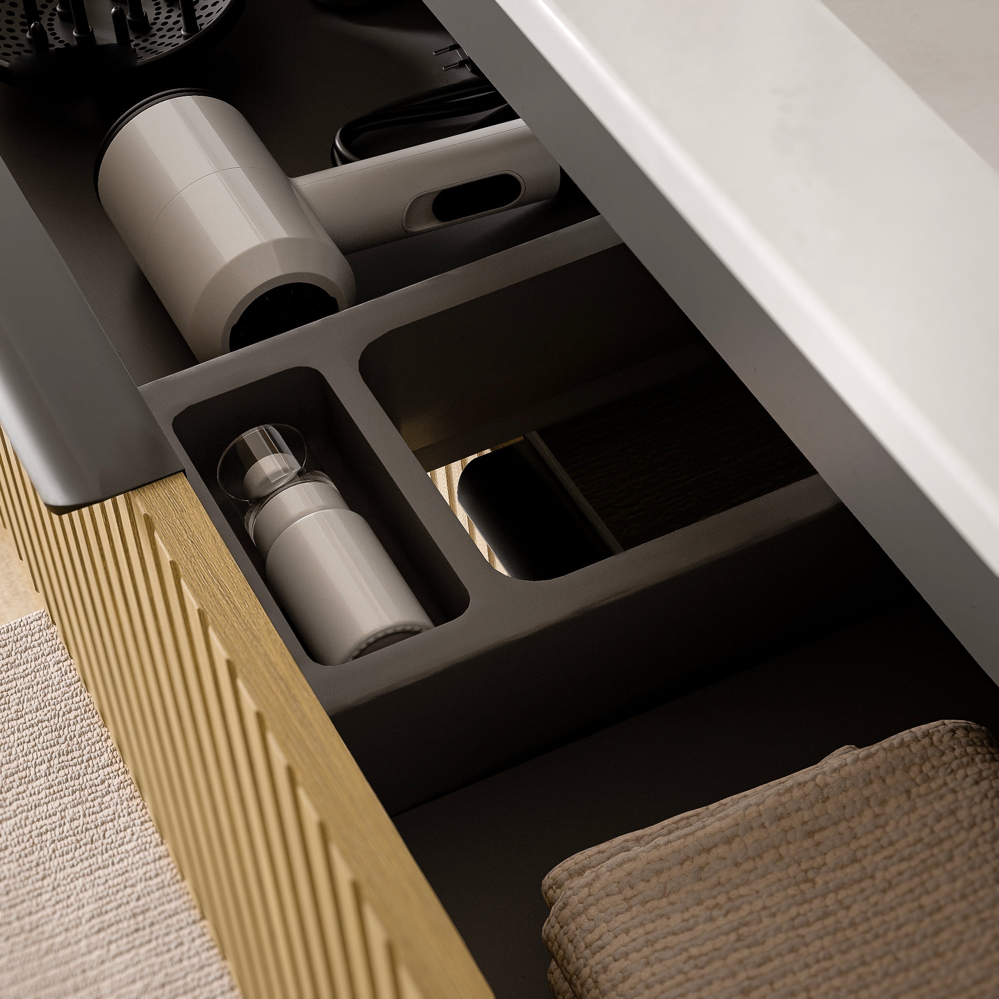 Ensemble de meubles de salle de bain TIM 100 cm avec lavabo