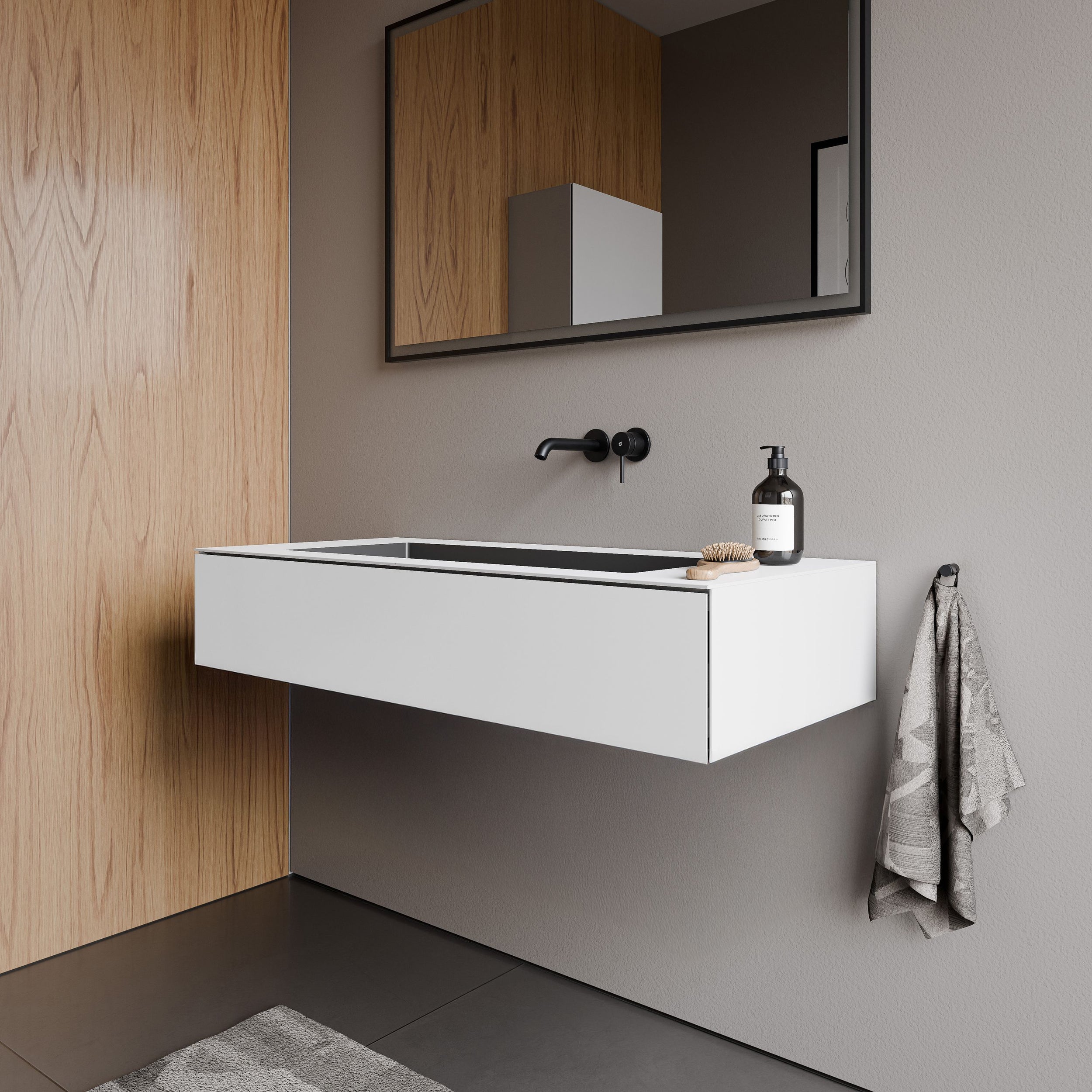 Meuble salle de bain ARCTIC 1200 - 120 cm