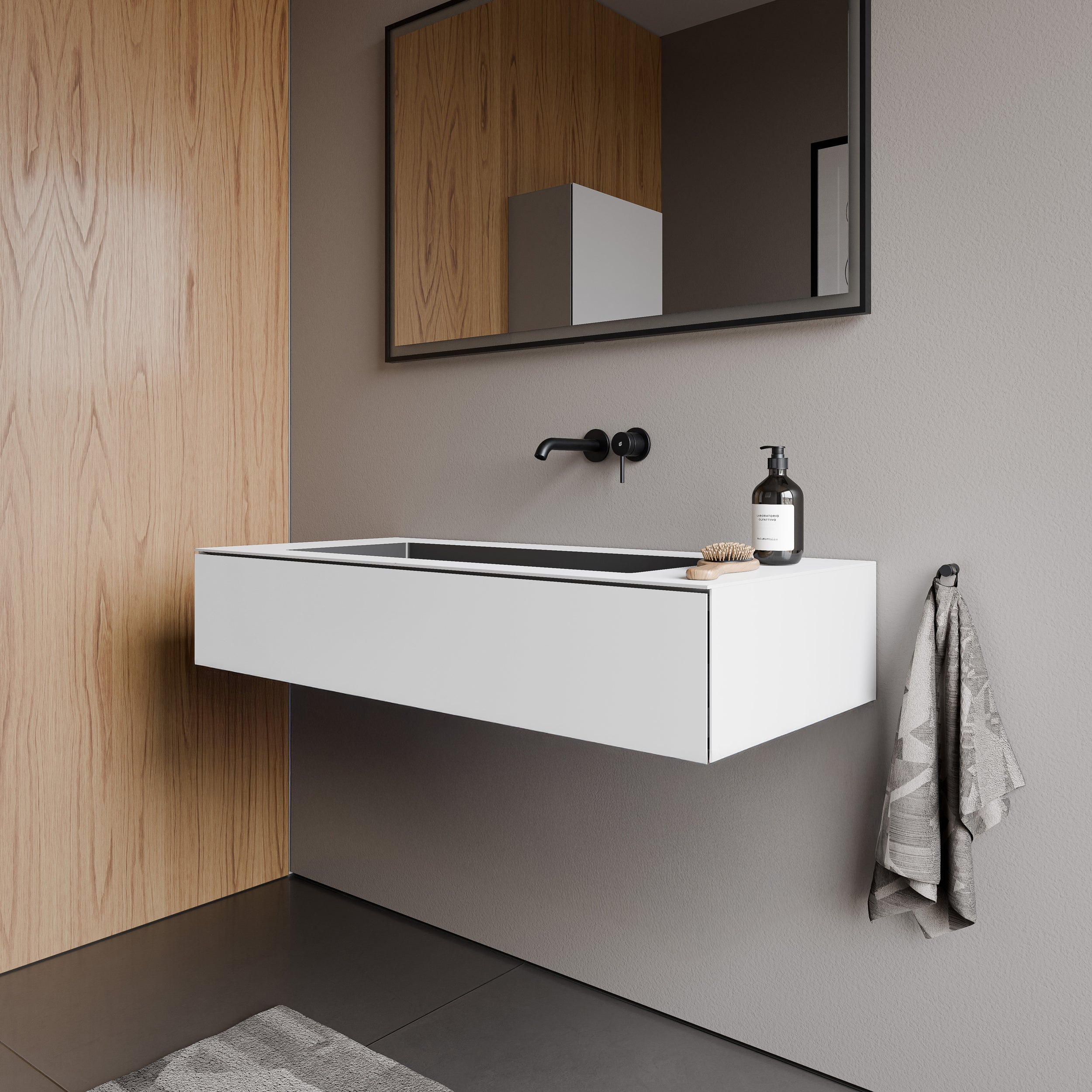 Meuble salle de bain ARCTIC 1200 - 120 cm