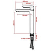 Mitigeur de lavabo Robinet Mitigeur de salle de bain long 4025CB